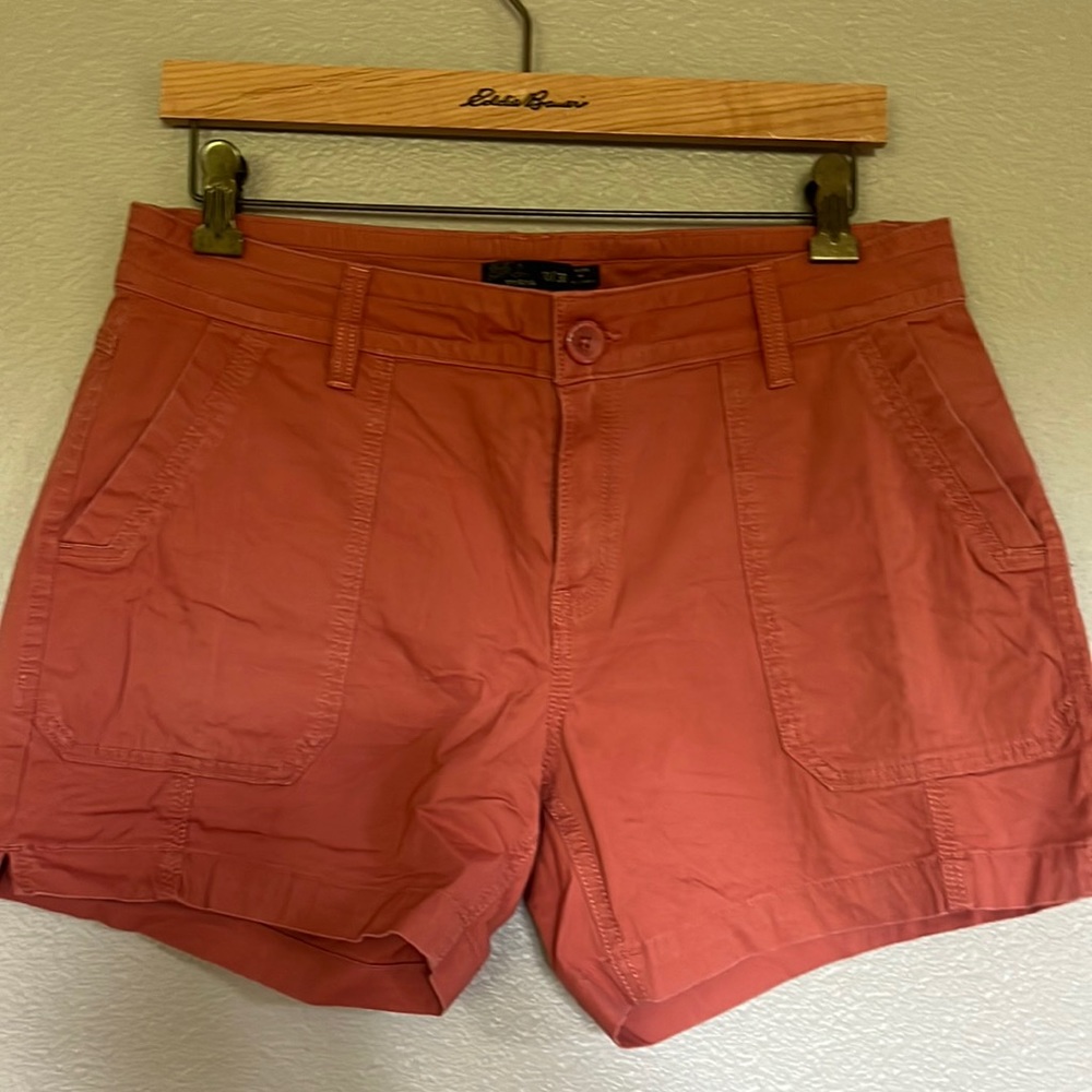 Orange women’s shorts